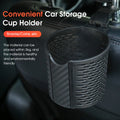 Car backseat cup holder and storage organizer