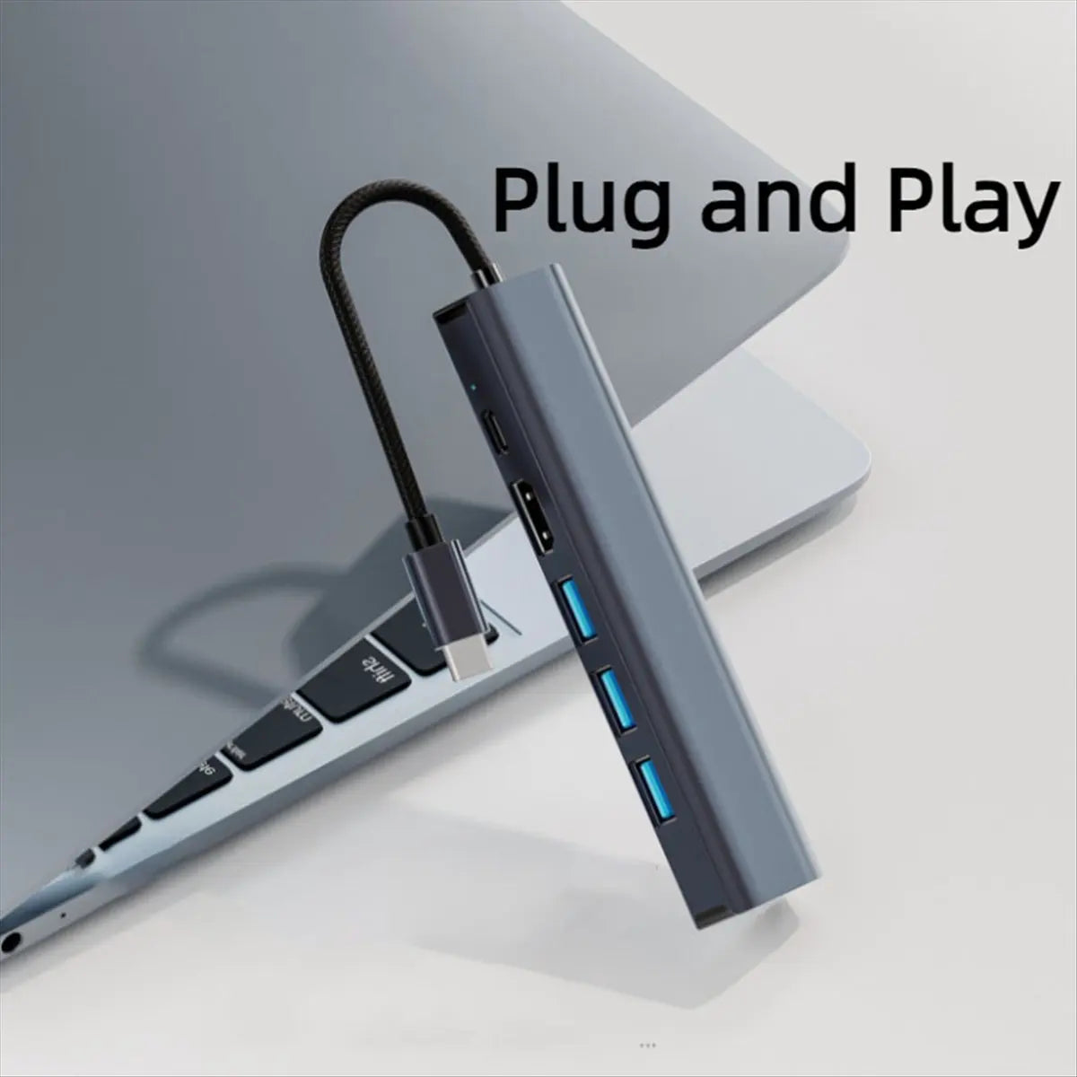 USB-C multiport hub with Ethernet