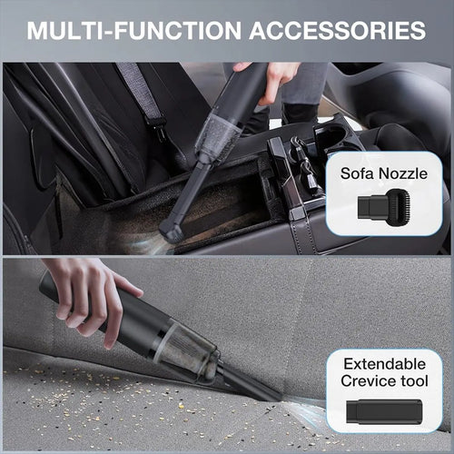 Cordless handheld car vacuum