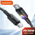 Toocki 100W USB-C fast charging cable