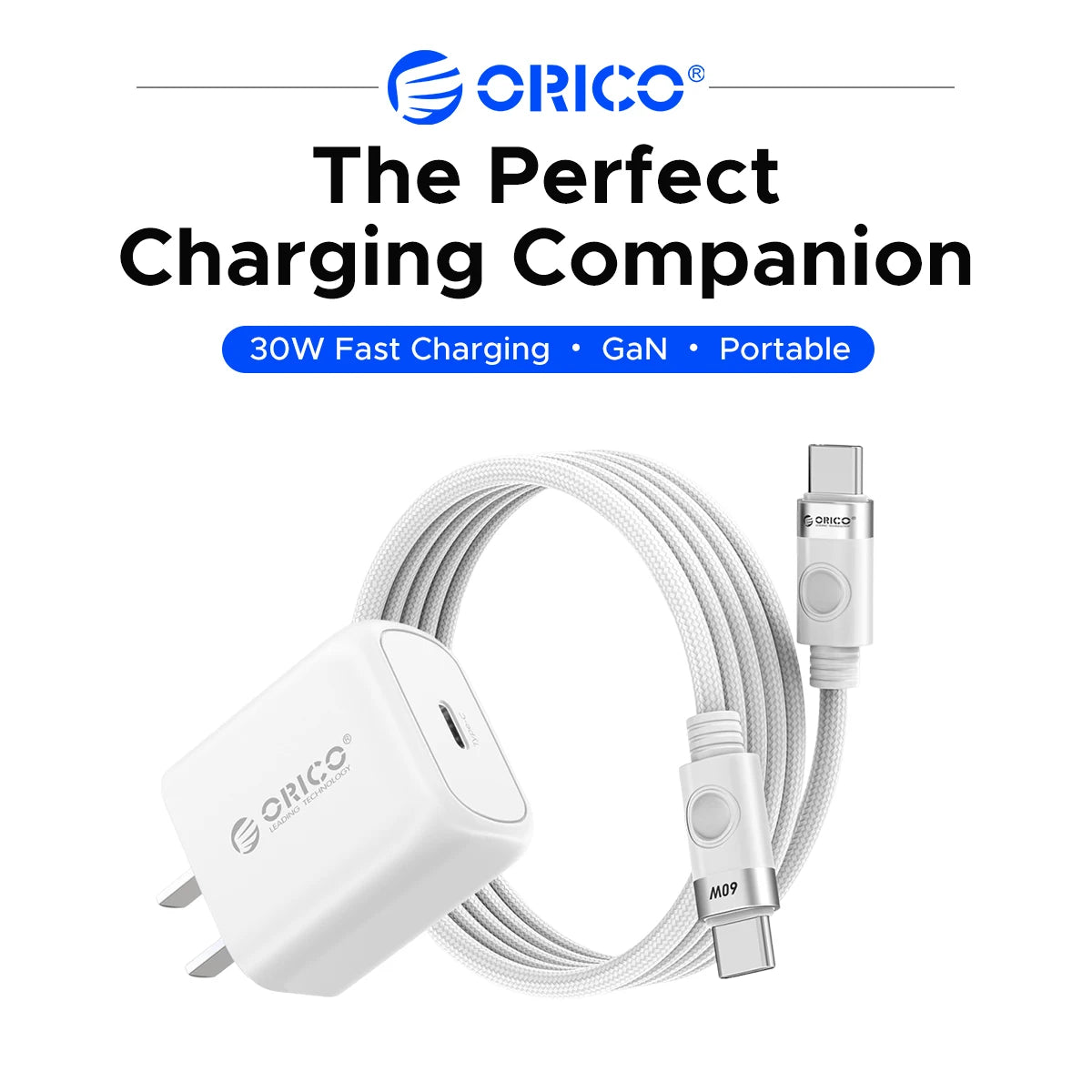 ORICO 30W GaN USB-C fast charger